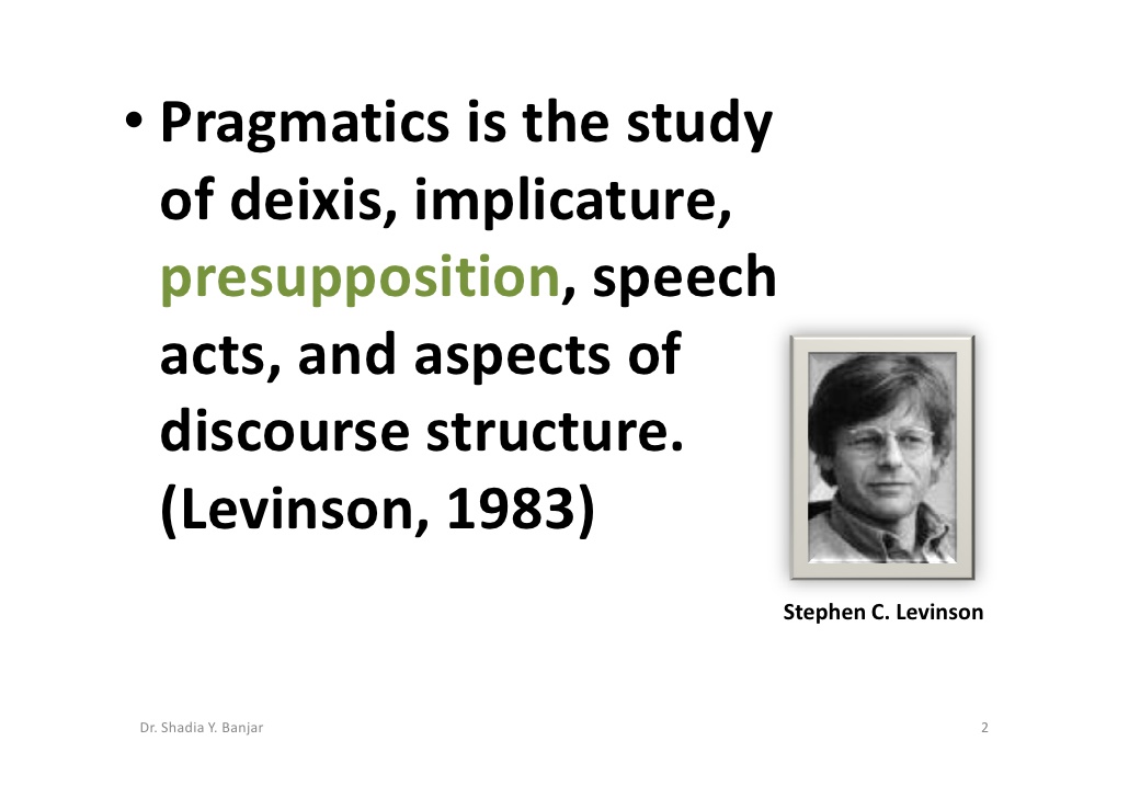 levinson pragmatics pdf download